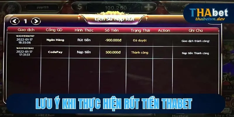 Nên kiểm tra kỹ nội dung nhập trước khi rút vốn về tài khoản